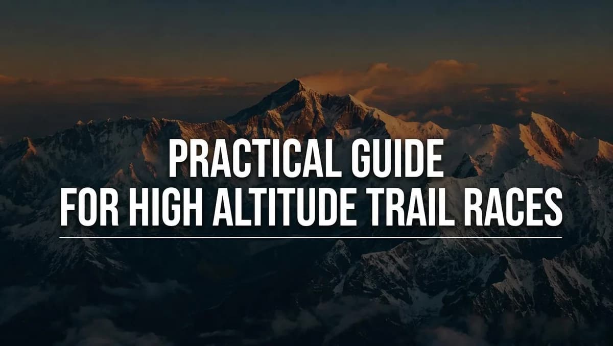 Avoid Altitude Sickness: Practical Guide For Trail Races