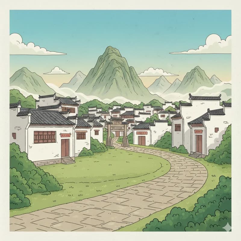 Huangshan Huizhou Ancient City Trail Run